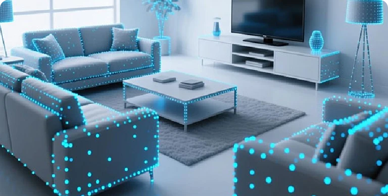 3D 장면 재구성 데이터